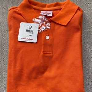 NWT Hanna Andersson Polo Shirt Size 140 (9-11 years).
